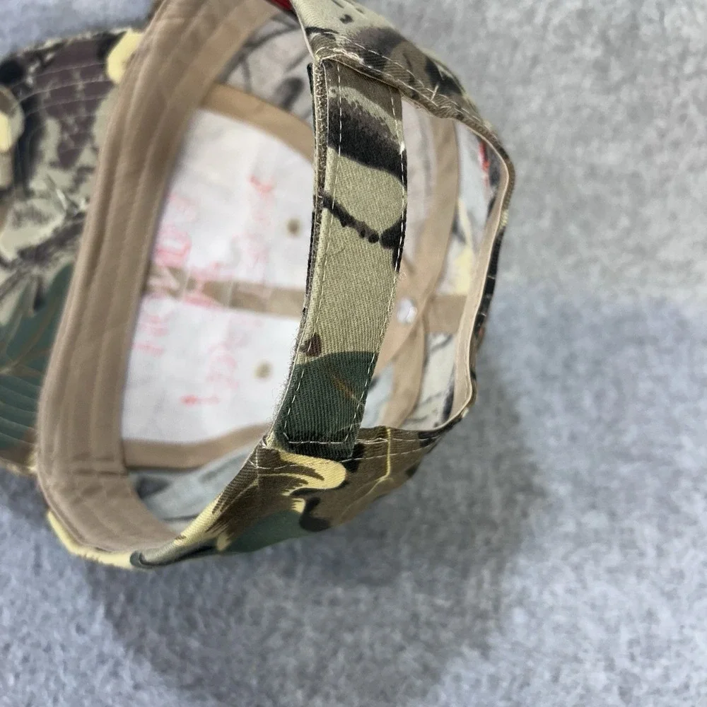Honda Floyd Traylor Camo Hat Cap OTTO Orange Embroidered Strapback